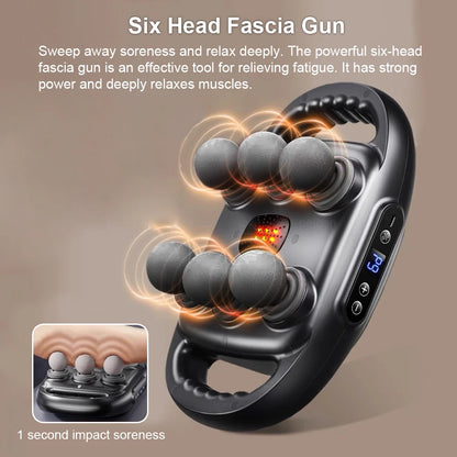 6-Head Muscle Recovery Gun.